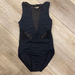 Balera brand black dance leotard